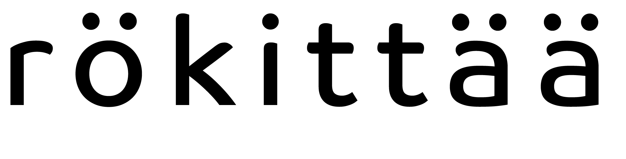 rökittää